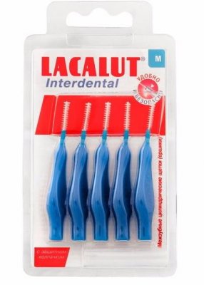 Купить lacalut (лакалют) ершик для зубные, интердентал размер m d 3мм 5 шт в Заволжье