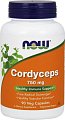 Купить now foods (нау фудс) кордицепс 750 мг, капсулы массой 900мг, 90 шт бад в Заволжье