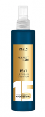 Купить ollin prof perfect hair (оллин) крем-флюид для волос несмываемый 15в1, 250мл в Заволжье