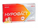 Купить нурофаст, таблетки, покрытые пленочной оболочкой 200мг, 20шт в Заволжье