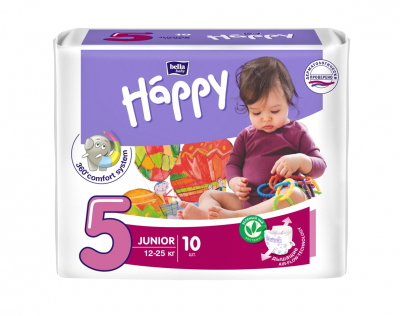 Купить bella baby happy (белла) подгузники 5 джуниор 12-25кг 10 шт в Заволжье