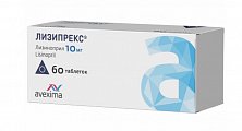 Купить лизипрекс, таблетки 10 мг, 60 шт в Заволжье