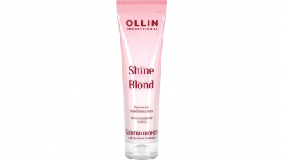 Купить ollin prof shine blond (оллин) кондиционер для волос с экстрактом эхинацеи, 250мл в Заволжье