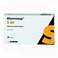 Купить монтелар, таблетки жевательные 5мг, 28 шт в Заволжье