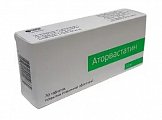 Купить аторвастатин, таблетки, покрытые пленочной оболочкой 10мг, 30 шт в Заволжье