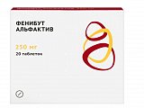 Купить фенибут альфактив, таблетки 250 мг, 20 шт в Заволжье