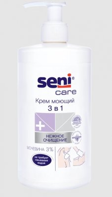Купить seni care (сени кеа) крем для тела моющий 3в1 1000 мл в Заволжье