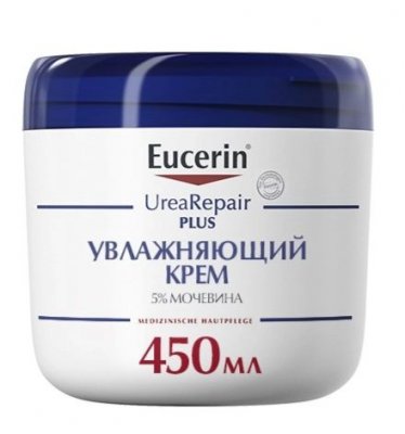 Купить eucerin urearepair (эуцерин) крем увлажняющий плюс 450 мл в Заволжье