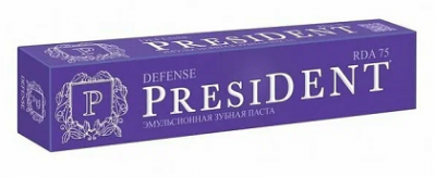 Купить президент (president) зубная паста дефенс, 50мл в Заволжье