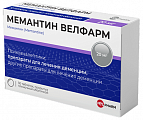 Купить мемантин велфарм, таблетки, покрытые пленочной оболочкой 20мг, 30 шт в Заволжье