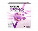 Купить vitrum (витрум) пренатал плюс, таблетки покрытые пленочной оболочкой 1470мг, 100 шт бад в Заволжье