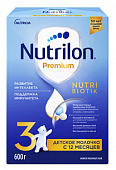 Купить nutrilon junior premium 3 (нутрилон) сухая смесь детская с 12 месяцев, 600г в Заволжье