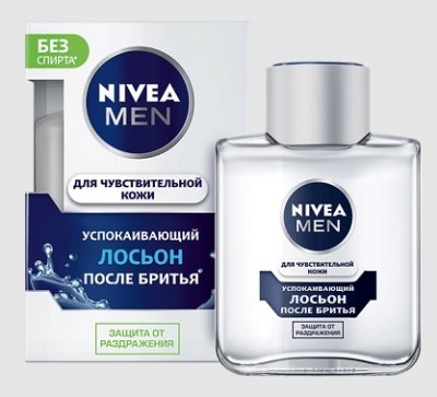 Купить nivea (нивея) для мужчин лосьон против бритья для чувствительной кожи, 100мл в Заволжье