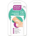 Пластырь мозольный гидроколлоидный 2 вида Foot Expert (Фут Эксперт) 2,9х6см 3шт+2,2х4,1см 3шт