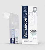 Купить астмасол нео, аэрозоль для ингаляций дозированный 20мкг/доза+50мкг/доза, 200 доз в Заволжье
