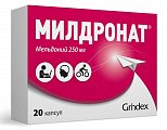 Купить милдронат, капсулы 250мг, 20 шт в Заволжье