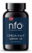 Купить norwegian fish oil (норвегиан фиш оил) омега-3-6-9 масло лосося, капсулы 120шт бад в Заволжье