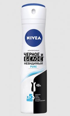 Купить nivea (нивея) дезодорант спрей невидимая защита пюр, 150мл в Заволжье