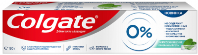 Купить колгейт (colgate) зубная паста мягкое очищение 0% 130г в Заволжье