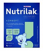 Купить нутрилак (nutrilak premium) премиум комфорт молочная смесь с рождения, 350г в Заволжье