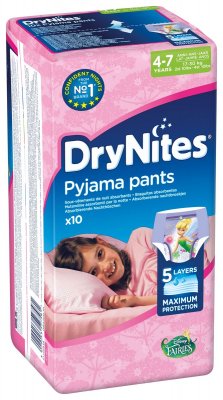 Купить huggies (хаггис) трусики drynites для девочек, 4-7 лет, 10 шт в Заволжье