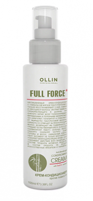 Купить ollin prof full force (оллин) крем-кондиционер против ломкости волос бамбук, 100мл в Заволжье