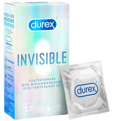 Купить durex (дюрекс) презервативы invisible 12шт в Заволжье