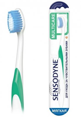 Купить сенсодин (sensodyne) зубная щетка комплексное очищение мягкая, 1 шт в Заволжье