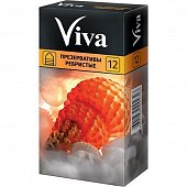 Купить viva (вива) презервативы ребристые 12шт в Заволжье