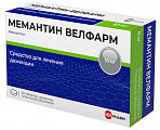 Купить мемантин велфарм, таблетки, покрытые пленочной оболочкой 10мг, 30 шт в Заволжье