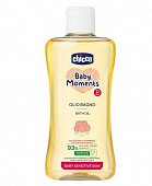 Купить chicco baby moments (чикко) масло для ванны для новорожденных, 200мл в Заволжье