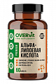Купить overvit (овервит) альфа-липоевая кислота 100мг, капсулы 60 шт бад в Заволжье
