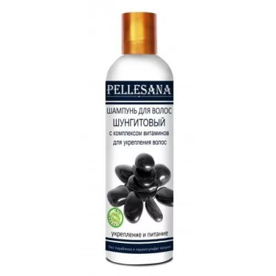 Купить pellesana (пеллесана) шампунь для волос шунгитовый с комплексом витаминов для укрепления волос 250 мл в Заволжье