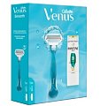 Купить gillette (жиллет) набор venus smooth бритва со сменной кассетой 1 шт. +шампунь pantene pro-v aqua light 250мл в Заволжье