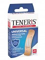 Лейкопластырь Teneris Universal медицинский бактерицидный на полимерной основе 7,6х1,9 см, 20 шт