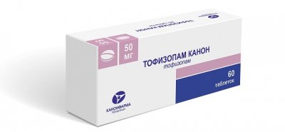 Купить тофизопам-канон, таблетки 50мг, 60 шт в Заволжье