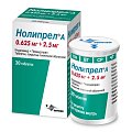 Купить нолипрел а, таблетки, покрытые пленочной оболочкой 0,625мг+2,5мг, 30 шт в Заволжье