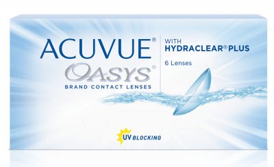 Купить контактные линзы acuvue oasys with hydraclear plus, 6 pk -7,50 (8,4) в Заволжье