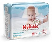Купить mykiddo premium (майкиддо) подгузники-трусики для детей 9-14кг, 36 шт размер l в Заволжье