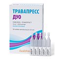 Купить травапресс дуо, капли глазные 5мг/мл+0,04мг/мл 0,3мл, тюбик-капельница 0,3мл, 30 шт в Заволжье