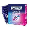 Купить contex (контекс) презервативы you&me orgasmic из натурального латекса 3шт в Заволжье