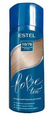 Купить estel (эстель) бальзам для волос оттеночный love ton 150мл тон 10/76 перламутровый блондин в Заволжье