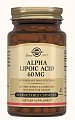 Купить solgar (солгар) альфа-липоевая кислота 60мг, капсулы 500мг 30 шт бад в Заволжье