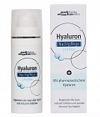 Купить медифарма косметик (medipharma cosmetics) hyaluron крем для лица ночной легкий, 50мл в Заволжье