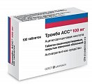 Купить тромбо асс, таблетки покрытые кишечнорастворимой пленочной оболочкой 100мг, 100 шт в Заволжье
