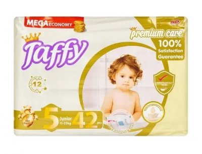 Купить taffy premium (таффи) подгузники для детей, размер 5 (11-25 кг) 42шт в Заволжье