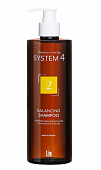 Купить система 4 (system 4), шампунь терапевтический №2 для сухих и окрашенных волос, 500мл в Заволжье