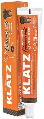 Купить klatz (клатц) зубная паста для женщин апероль без фтора 75мл в Заволжье