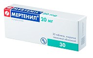 Купить мертенил, таблетки, покрытые пленочной оболочкой 20мг, 30 шт в Заволжье