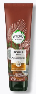 Купить хэрбл эссенсес (herbal essences) бальзам-ополаскиватель для волос кокосовое молоко, 275мл в Заволжье